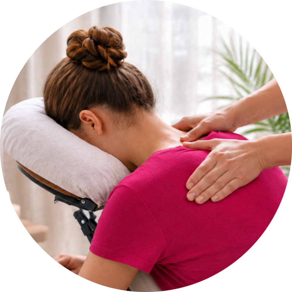 Massage Amma Assis (Shiatsu) à Montjean sur Loire et Angers - En cabinet, à Domicile, en entreprise, en structure de santé